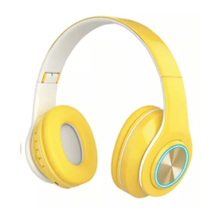 AURICULAR VINCHA BLUETOOTH P39 AMARILLO