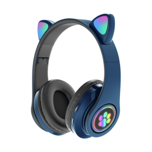 AURICULAR VINCHA BLUETOOTH CAT23M CON OREJITAS RGB