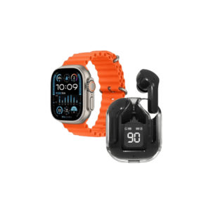 KIT AURICULAR ULTRAPODS Y SMARTWATCH C/7 MALLAS ZT-22