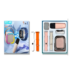 KIT PARLANTE Y SMARTWATCH C/4 MALLAS ZT-40