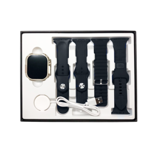 SMARTWATCH RELOJ LG81 ULTRA 4+1 NEGRO